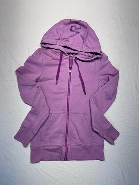 Roxy Women’s Pink Full-Zip Hoodie Sweater